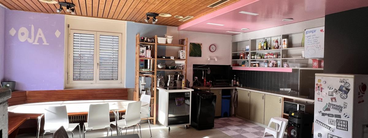 Hauptraum des Jugendtreffs